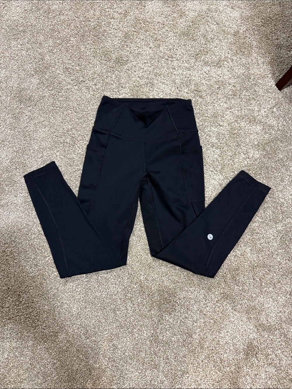 $5 for $20 min order ! NWOT Fashion Nova Black Leggings with Side Pockets